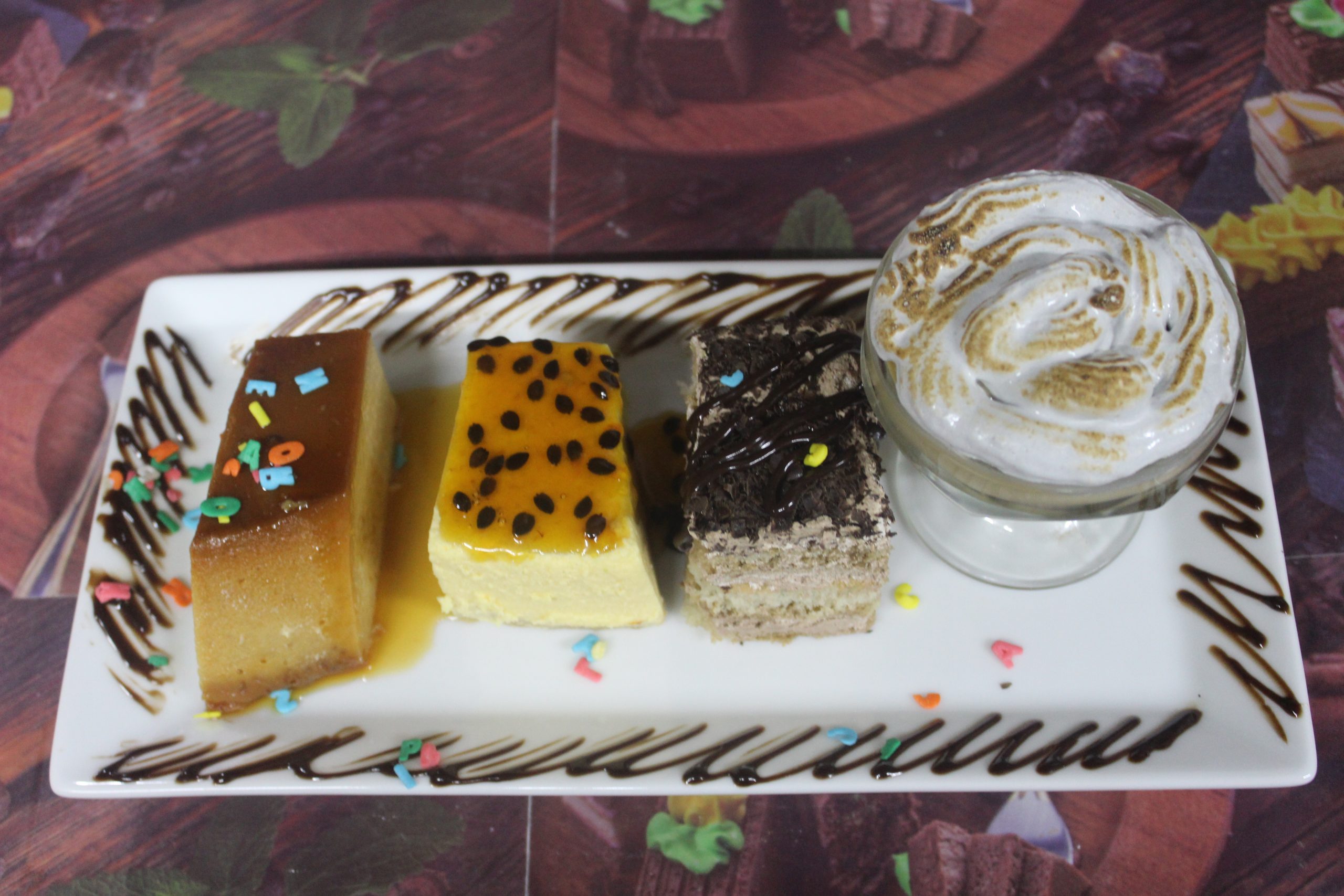 DEGUSTACIÓN DE POSTRE